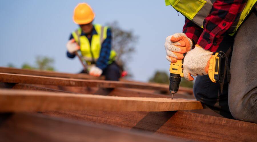 Professional gutter cleaning in Coalport, PA